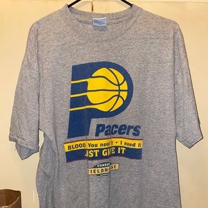 Indiana Pacers Tshirt Size: Xl Used Indiana fever firebirds Indiana fever
